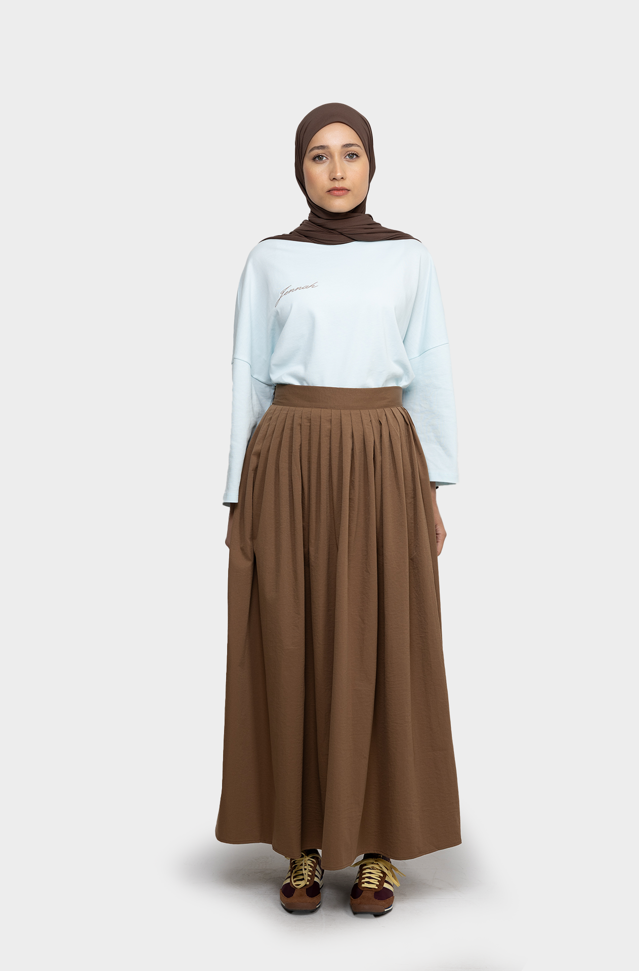 Jupe Fold chocolat
