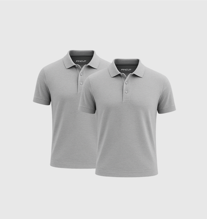 Pack de 2 Polo - Gris