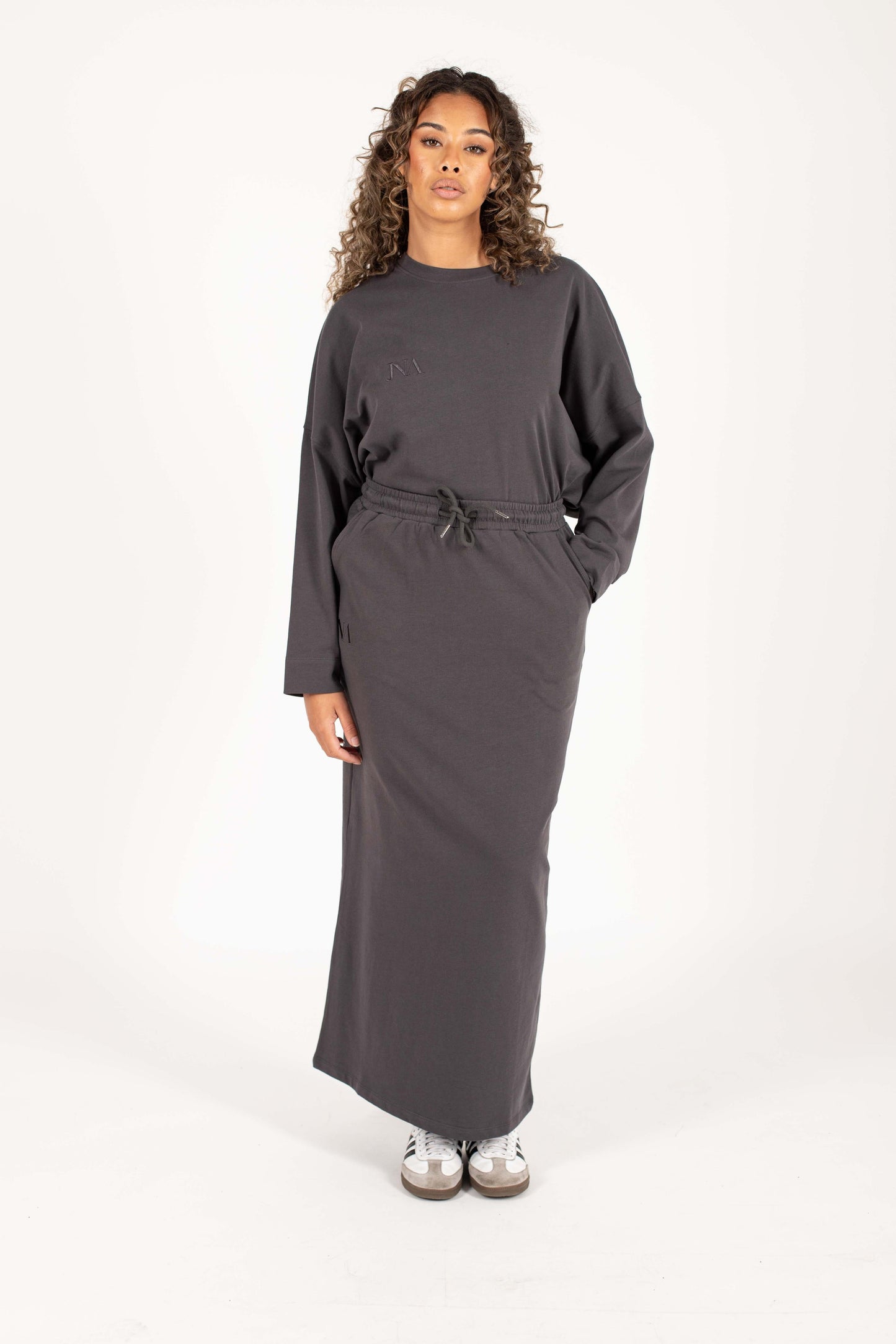 Jupe essentiel anthracite JNA
