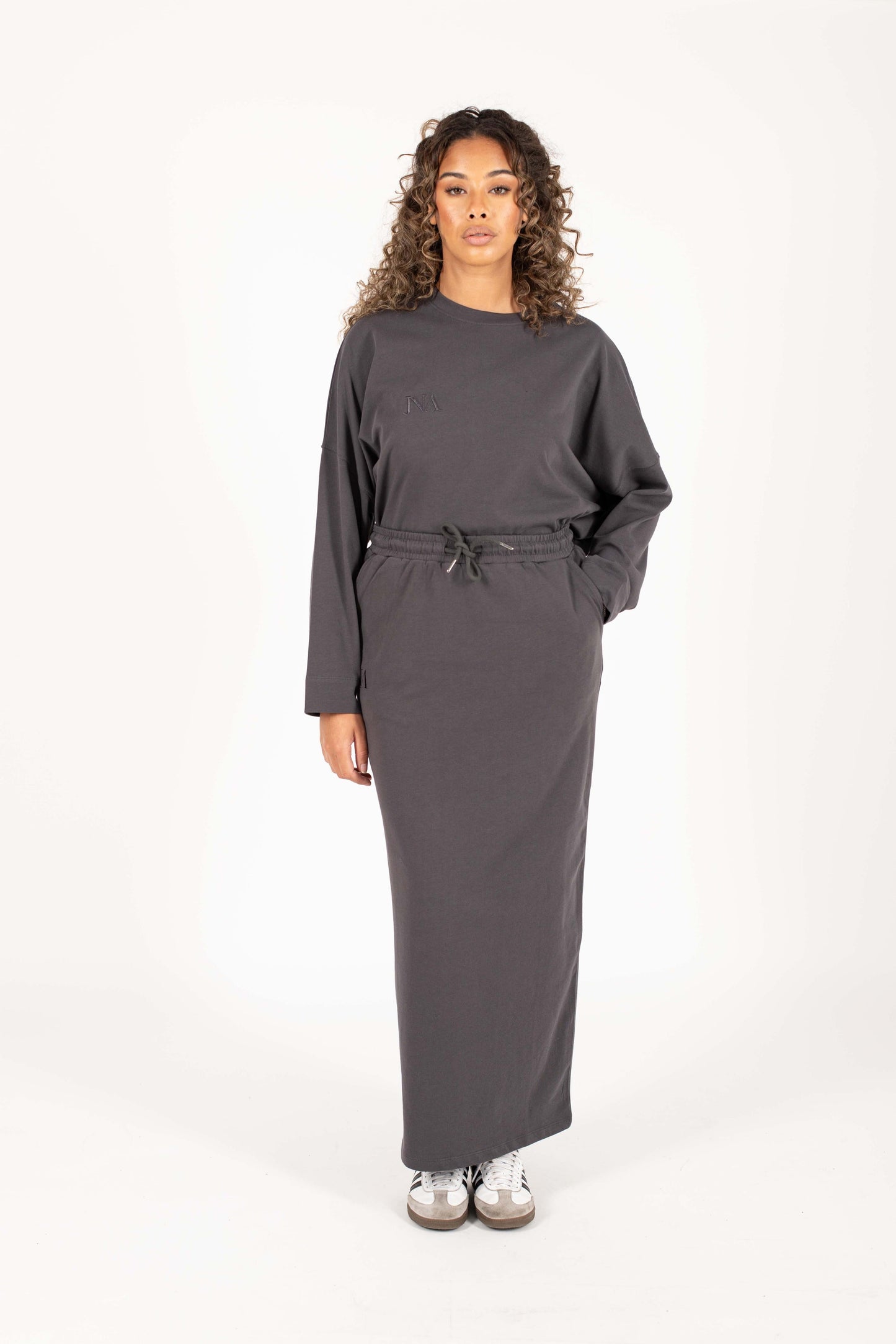 Jupe essentiel anthracite JNA
