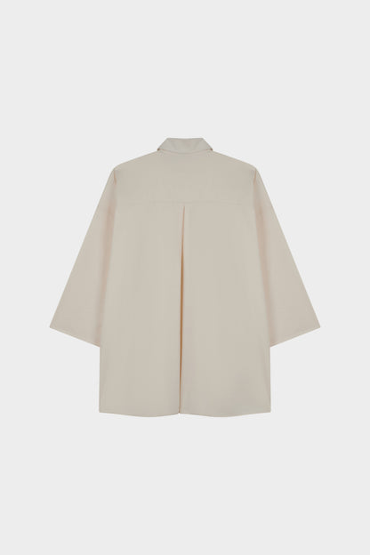 Chemise coton écru