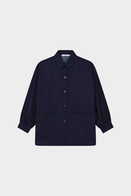 Chemise denim brut