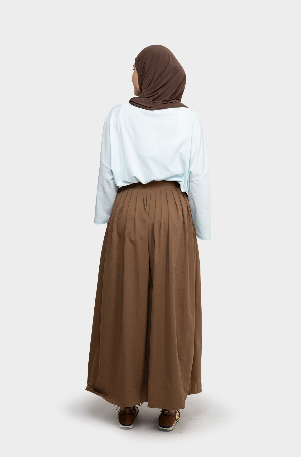 Jupe Fold chocolat