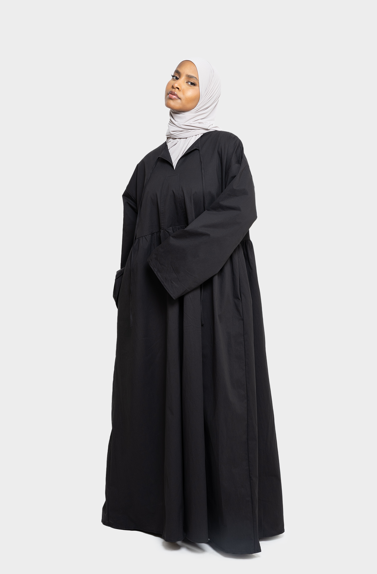 Robe aube noir