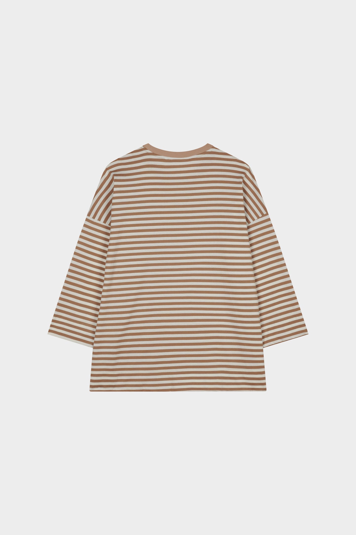 T-shirt marin beige/écru