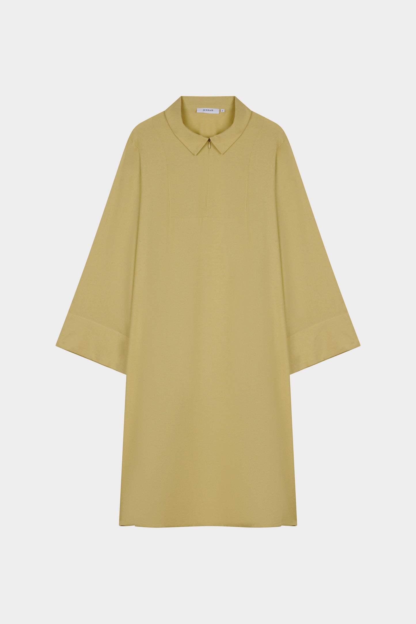 Tunique linen anis