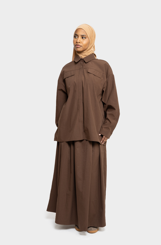 Chemise flap brownie