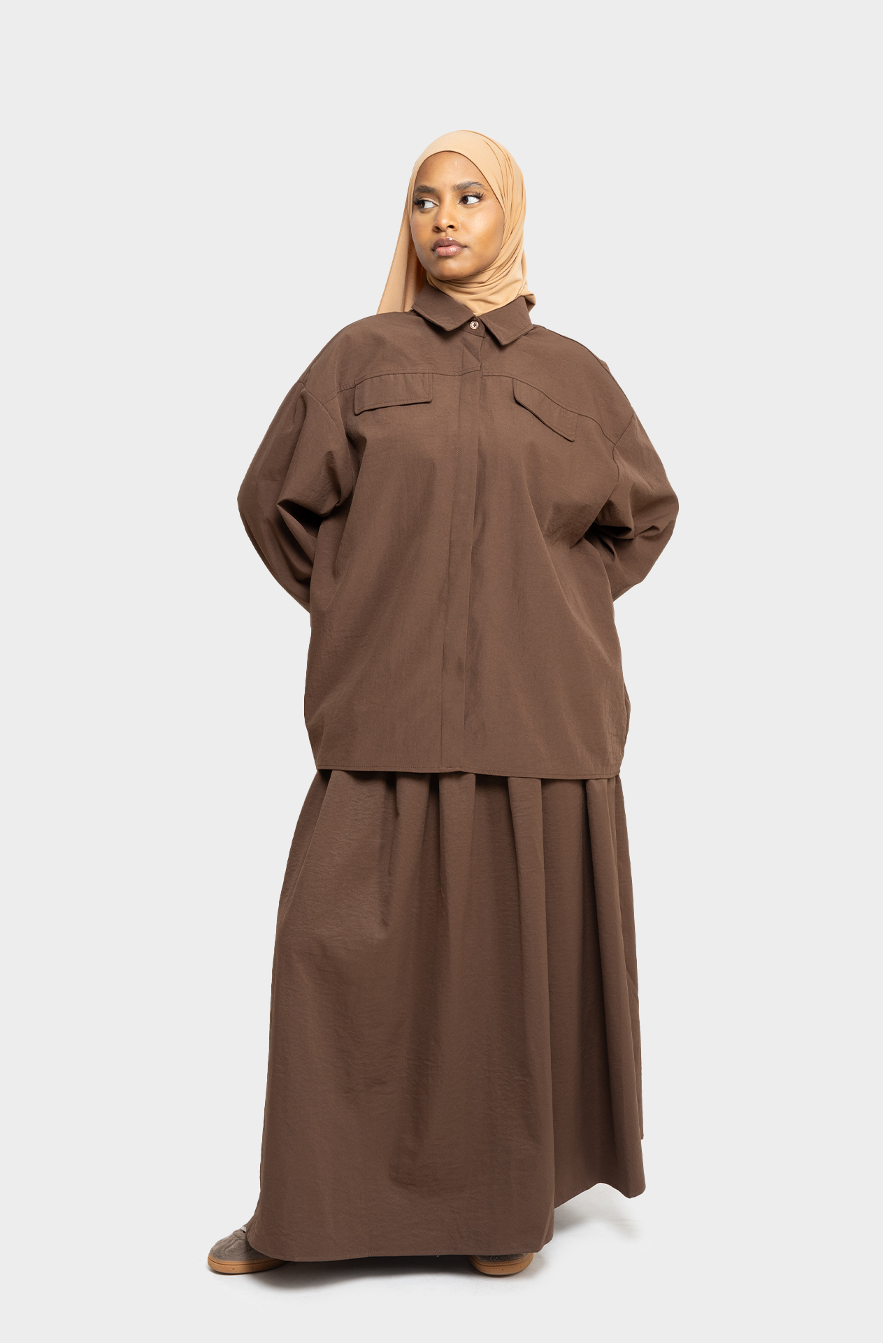 Chemise flap brownie