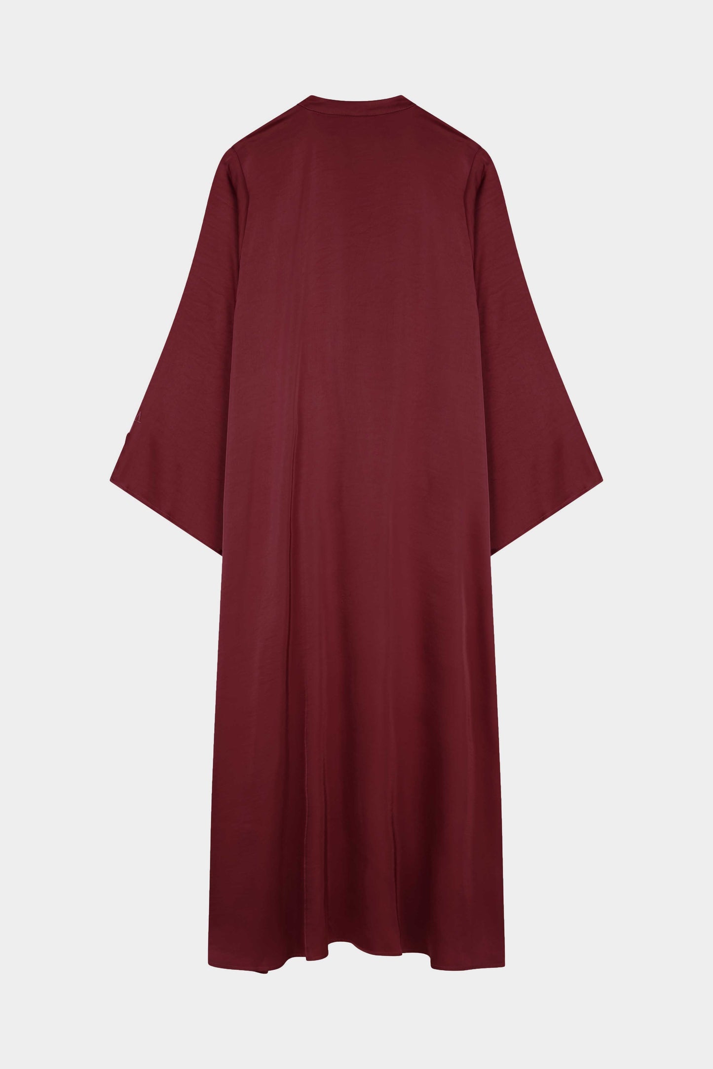 Robe Medina col tunisien bordeaux