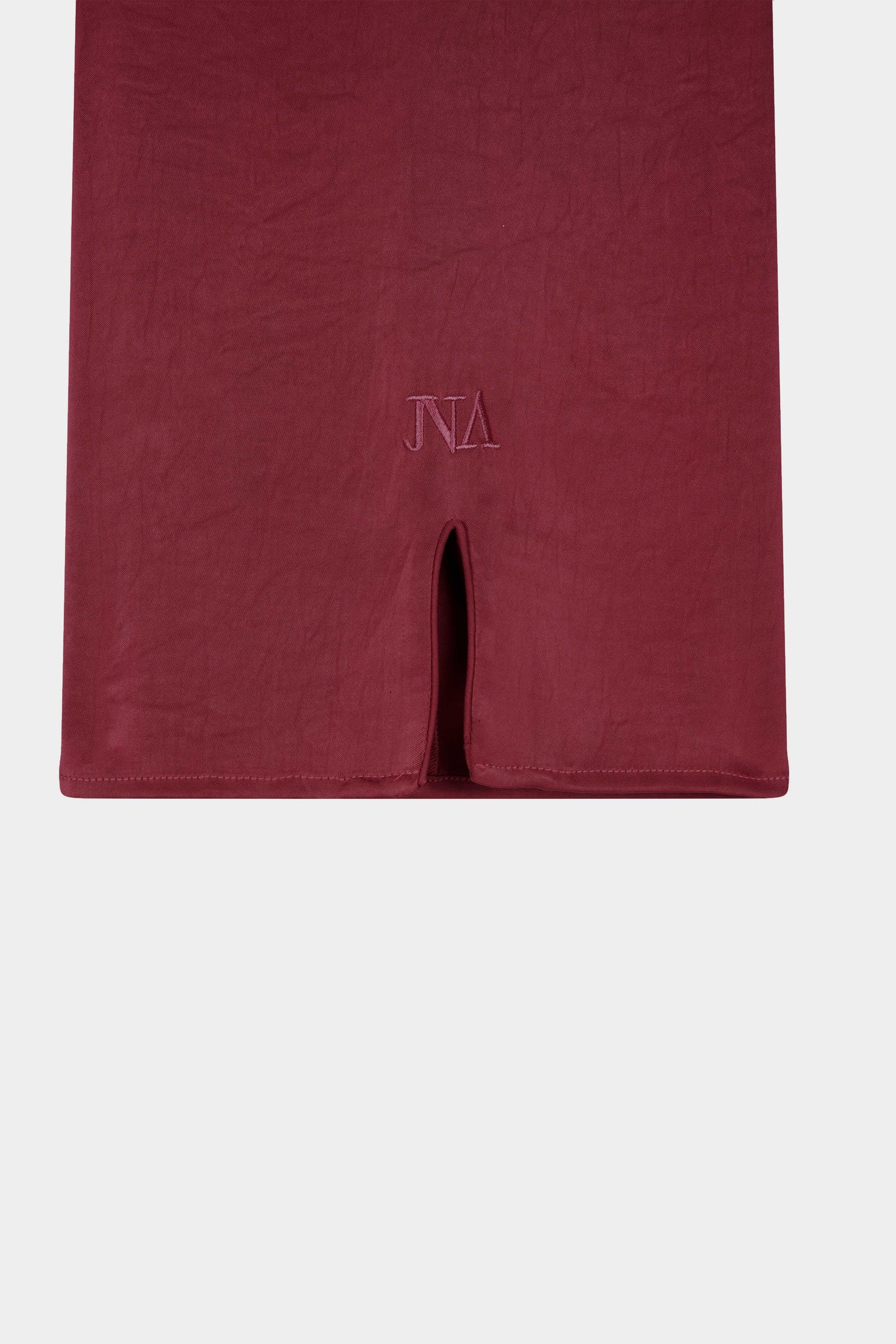 Robe Medina col tunisien bordeaux