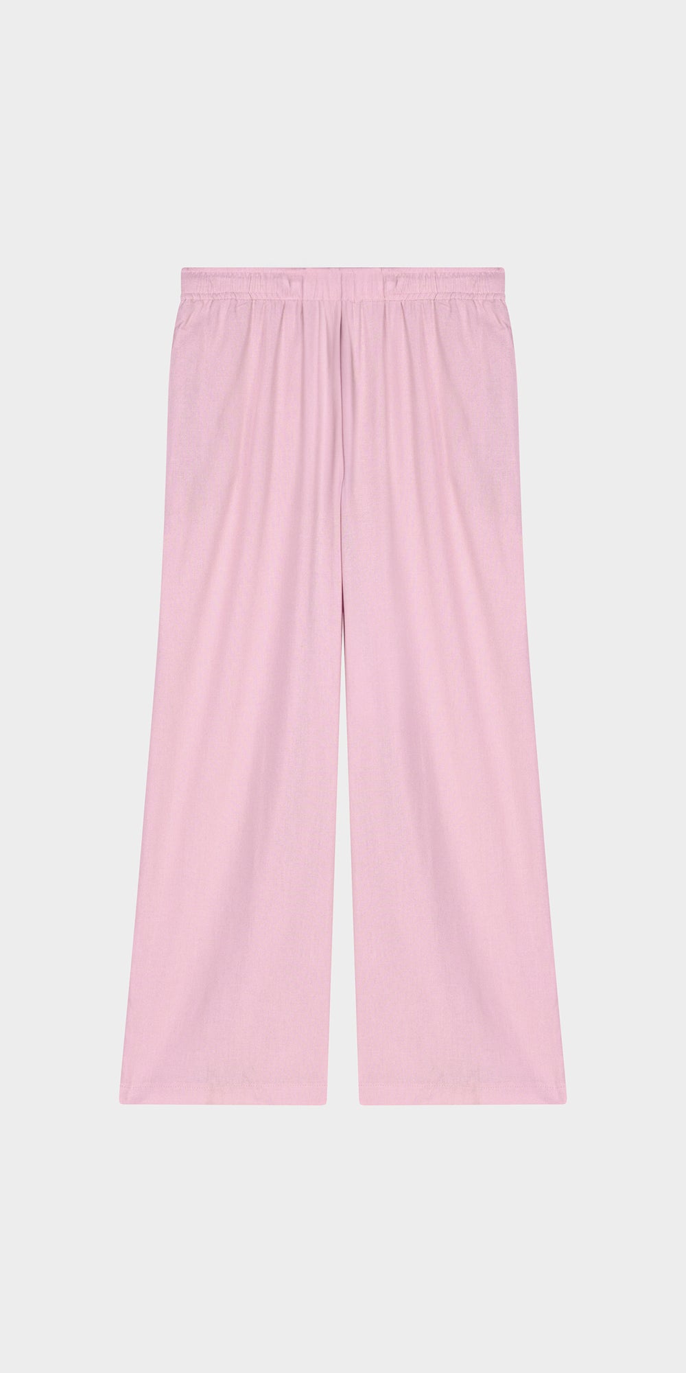 Pantalon linen rose