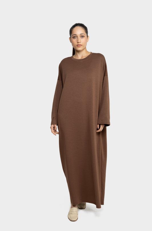 Robe Tahara marron